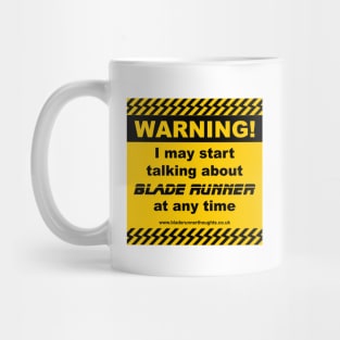 Blade Runner Warning 01 Mug